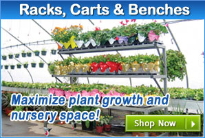 Benches, Shelving & Racks - GrowersSupply