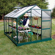 Hobby Greenhouses - Small Backyard Hobby Greenhouse