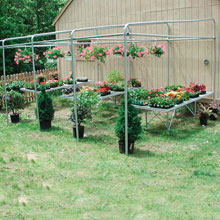 Cold Frames & High Tunnels - ClearSpan Lean-To Cold Frame