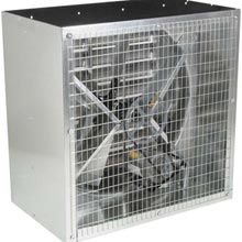 Cooling &amp;amp; Exhaust Fans - Exhaust Fans - ValuTek Box Fans with Shutters