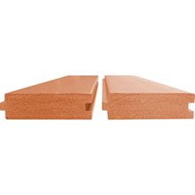 New Products - 2" x 6" (1.5" x 5.5") x 10' Tongue and Groove Recycled Plastic Lumber