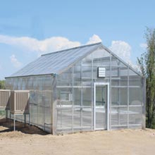 GrowSpan Commercial Educator Greenhouse - 14'W X 12'L w/Base Plates
