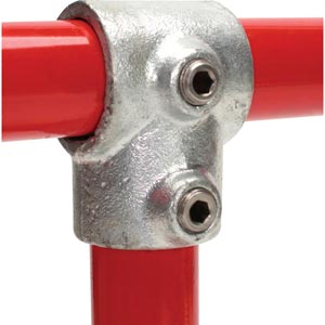 Irrigation &amp;amp; Watering Supplies - Plumbing &amp; Accessories - Quik Klamp Pipe Fittings - Quik Klamp 1 1/2" Short Tee (for 1.90" OD Pipe)