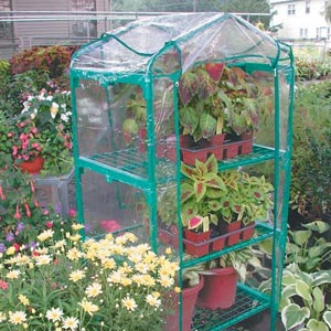 Greenhouses & High Tunnels - Hobby Greenhouses - Patio Growhouses - 4-Tier Mini Greenhouse Replacement Cover