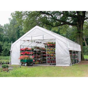 Commercial Greenhouses - Instant Greenhouse/Garden Center - 20'W