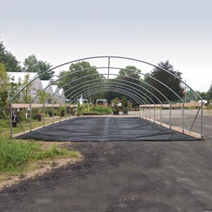  - ClearSpan Straight-Sided Cold Frame 20'W x 96'L 6' Rafter Spacing.