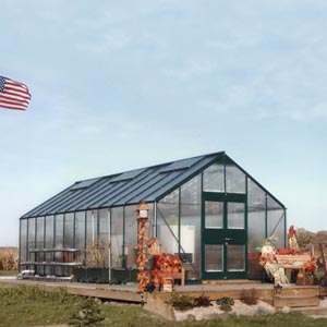  - Backyard Pro Greenhouse I - 11'8"W x 8'10"H x 16'6"L