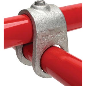 Greenhouse Accessories - Greenhouse Building Materials - Quik Klamp Pipe Fittings - Quik Klamp Clamp-On Crossovers 1-1/2" (for 1.90" OD Pipe)