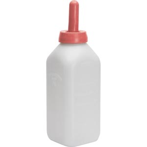  - 2 Qt Nursing Bottle w/ Snap on Calf Nipple
