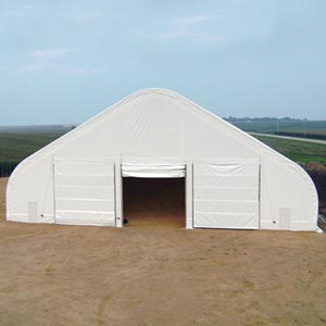  - 24'W x 18'H Fabric Gathering Door