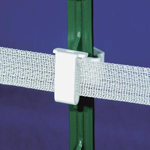 Greenhouse Accessories - Rodent &amp;amp;amp; Pest Control - Deer Fencing &amp;amp; Accessories - Fencing &amp; Netting - Electric Fencing - T-Post Insulator White Bag of 25