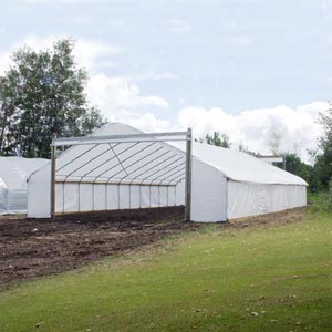 High Tunnels - Name not found - Name not found - Gro-Max Gothic High Tunnel w/ Fabric - 20'W x 12'H x 36'L
