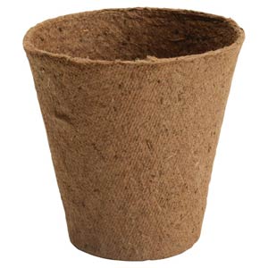 Growing Supplies - Pots, Trays &amp; Containers - Fertilpot Pot 2-1/3" x 2-1/3" Round