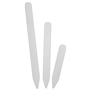  - Plastic Bedding Labels 4" - Case of 1000