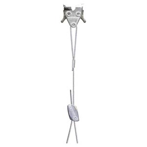  - Gripple C-Clip Loop Hanger - 1/8" Cable 15'L
