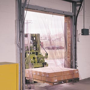 Greenhouse Building Materials - Doors &amp;amp; Hardware - Vinyl Strip Doors - Universal Strip Door 8" Wide x 0.080" Thick - Per Square Foot