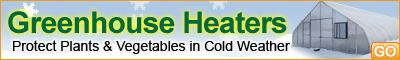 Protect Plants and Vegetables in cold weather with a greenhouse heater - Growers Supply