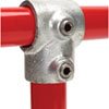 Greenhouse Building Materials - Quik Klamp Pipe Fittings - Quik Klamp Short Tee