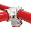 Greenhouse Building Materials - Quik Klamp Pipe Fittings - Quik Klamp 3-Way Open Corner