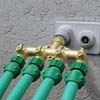 Monthly Specials - 4-Way Brass manifold w/Shut-offs - ON SALE!