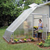 Hobby Greenhouses - Premium Solar Star Attached Greenhouse