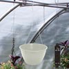 Monthly Specials - Hanging Basket Saucerless - 14"D x 8.25"H White - On Sale!