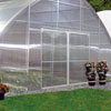 Commercial Greenhouses - Roll-Form Pro Solar Star Greenhouses - Pro Solar Star Greenhouses Series R035 - 35'W - Pro Solar Star Greenhouse Door Kits