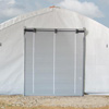 High Tunnels - Name not found - Roll-Form Pro Solar Star High Tunnels - Roll-Form Pro Solar Star High Tunnels Series R030 - 30'W - Exterior Mounted Reverse Coiling Doors w/Hood for Roll-Form Buildings