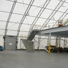 Iowa ClearSpan Tension Fabric Warehouse Building