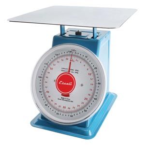 Escali Mercado Mechanical Dial Scale - Stainless Steel - 11 lb