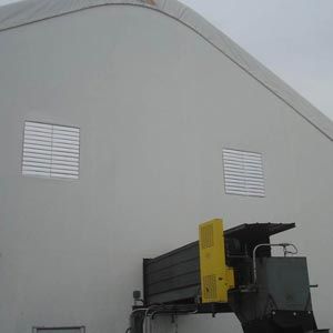 Motorized Heavy-Duty Aluminum Shutter - 30