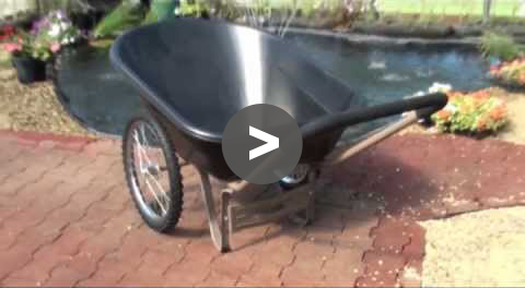 EZ-Haul Premium Poly Garden Cart - YouTube Video