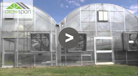 GrowSpan S1000 Greenhouse - Gutter Connect - YouTube Video