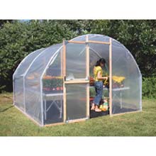 Cold Frame (shown with covering) - Growers Supply