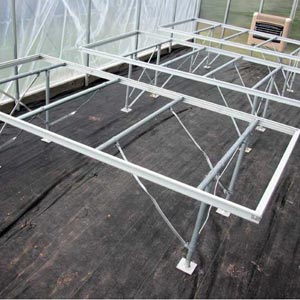 EZ-Grow Professional Greenhouse Bench 4' x 8'