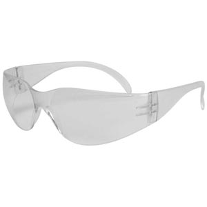 Visitors Safety Glasses - Frost, Clear Lens