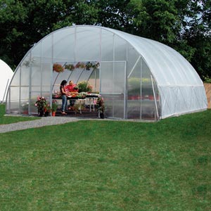 GrowSpan Round Pro Greenhouse - 20'W x 24'L