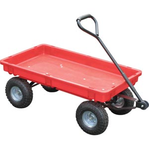 All-Purpose Red Plastic Wagon