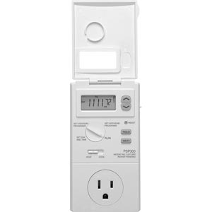  - Luxpro Heating and Cooling Programmable Outlet Thermostat