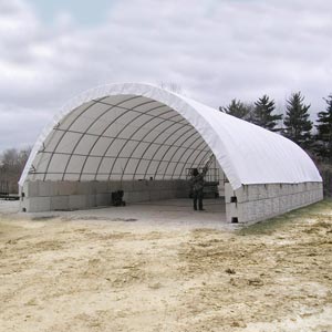 Hoop Building Hoop Barn Fabric Building Pony Wall Buildings