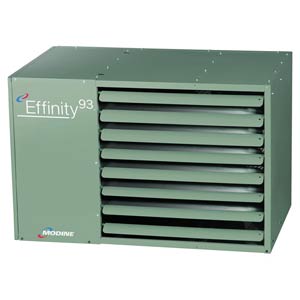 Modine&#153; Effinity 93 Condensing Unit Heater 135K BTU Nat Gas