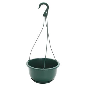 Hanging Basket - 8"D x 5"H Green