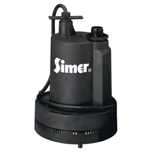  - Simer Submersible Utility/Sump Pump