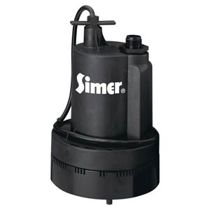  - Simer Submersible Utility Pump