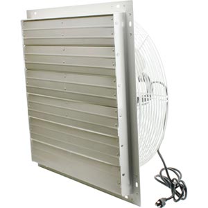 ValuTek&#153; Direct Drive Exhaust Fan w/Shutters - 24" - Display Unit - In Store Pick-Up Only