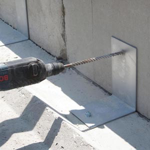 Concrete Block Straps - Angle