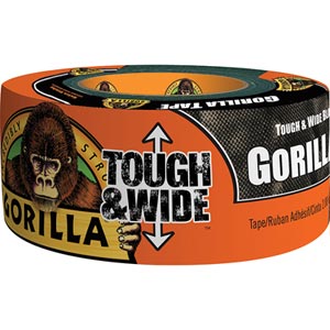  - Gorilla Tough & Wide HD Duct Tape - 3"W x 75'L