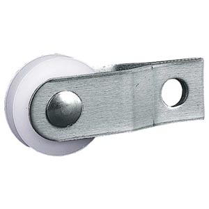 Stainless Steel Pulley w/Nylon Sheave 1-3/8"