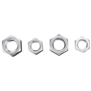 Hex Nuts Hot Dipped Galv - 3/8"