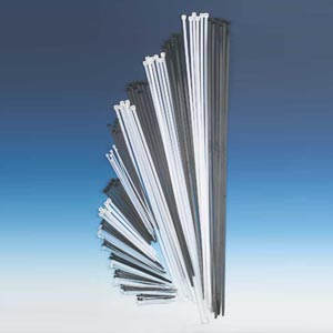 Natural Nylon Cable Ties - 7&quot;